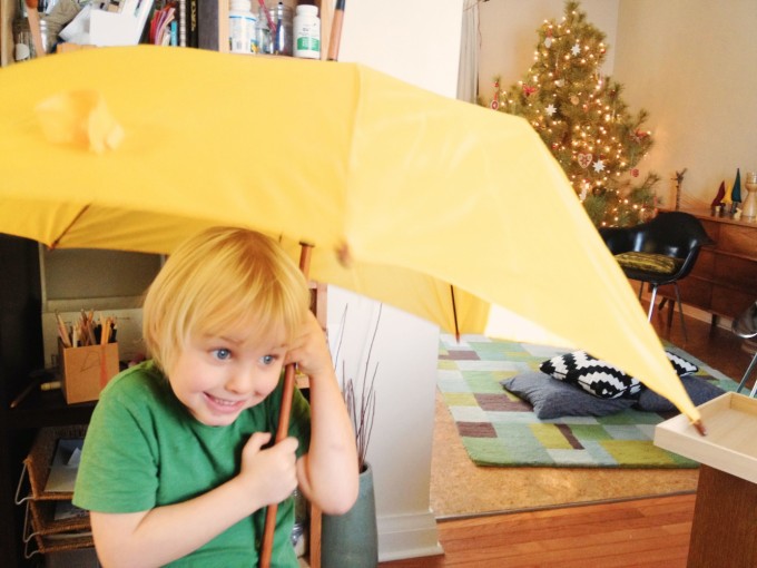 TP boy umbrella